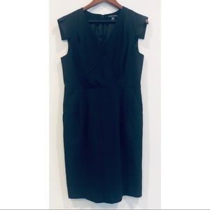 Banana Republic Black Suit Dress